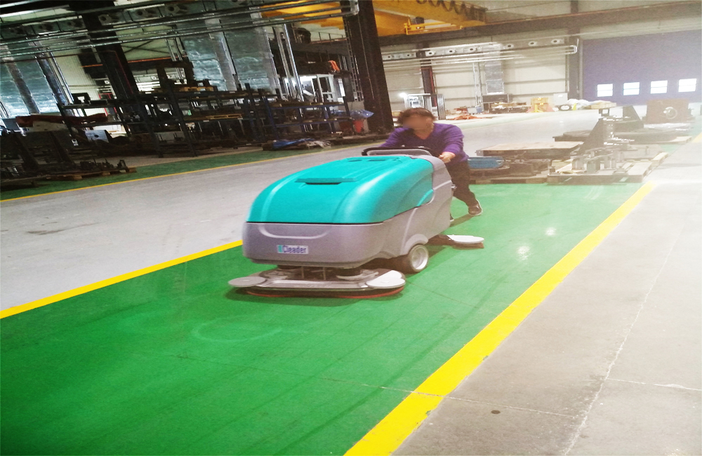 上海科力德洗地機刷盤更換方法